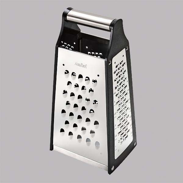 MoHA! by Widgeteer Evolution Quattro 4-Way Grater, Stainless Steel